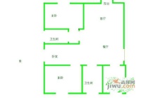 左岸名苑3室2厅2卫140㎡户型图