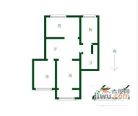 腾飞园3室1厅1卫80㎡户型图