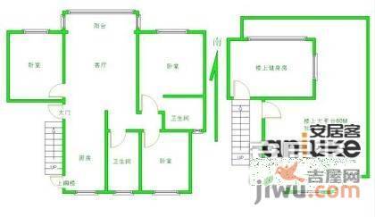 鑫园森林海5室2厅3卫169㎡户型图