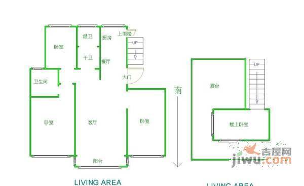 鑫园森林海4室2厅2卫187㎡户型图