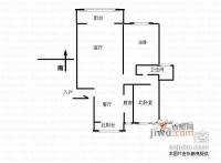 挪威森林2室2厅1卫户型图