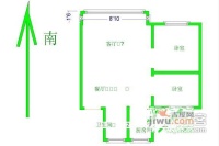 海棠花园2室2厅1卫户型图