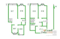 长阳花园4室2厅2卫152㎡户型图