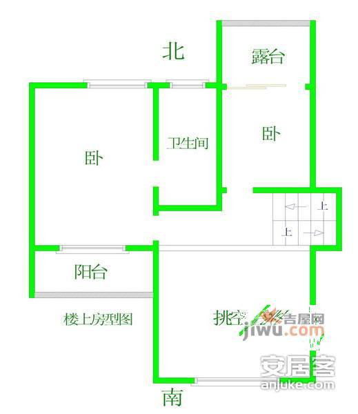 翠屏清华园5室3厅3卫201㎡户型图