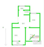 佳盛花园3室1厅1卫户型图