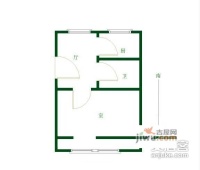 燕江园小区1室1厅1卫41㎡户型图