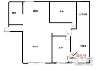 拉德芳斯梧桐花园南区3室2厅1卫151㎡户型图