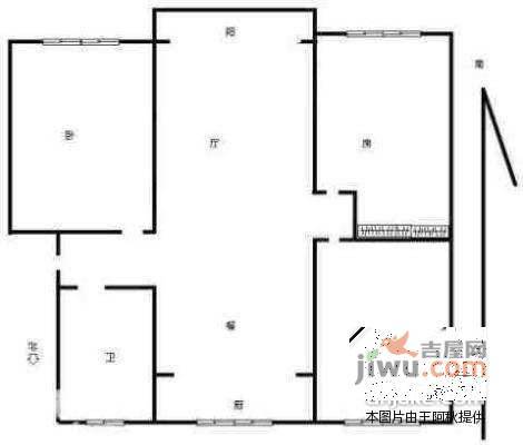 宁工新寓4室2厅2卫152㎡户型图