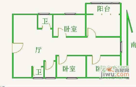 朗诗熙园4室2厅2卫204㎡户型图