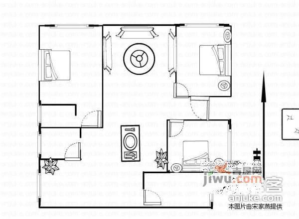 朗诗熙园5室2厅2卫203㎡户型图