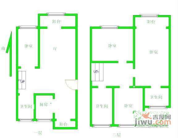 天地新城天枢座6室2厅3卫户型图