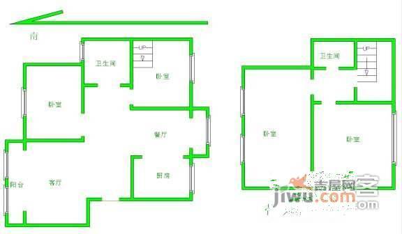 天地新城天枢座5室3厅2卫245㎡户型图