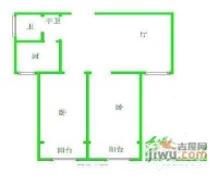 芙蓉园2室2厅1卫户型图