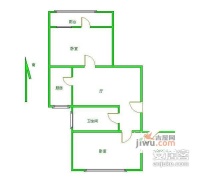 福建新村2室1厅1卫户型图