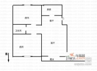 山水方舟2室2厅1卫97㎡户型图