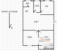 和燕花苑3室2厅1卫119㎡户型图