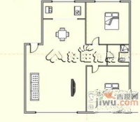 新新园小区2室2厅1卫120㎡户型图