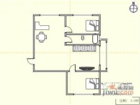 玉树临居2室1厅1卫72㎡户型图