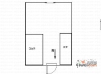 迷你公寓1室0厅1卫户型图