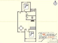 桃仙小区2室2厅1卫102㎡户型图