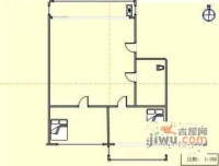 桃仙小区2室1厅1卫113㎡户型图