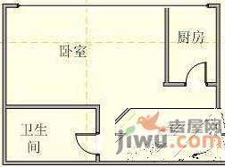 古耕50001室1厅1卫80㎡户型图