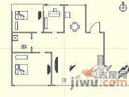 松海里3室2厅1卫189㎡户型图