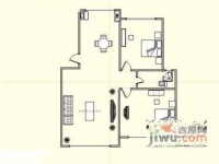 星海大第2室2厅1卫115㎡户型图