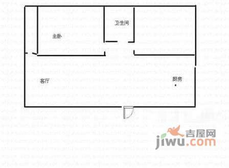 裕民新苑2室2厅1卫98㎡户型图