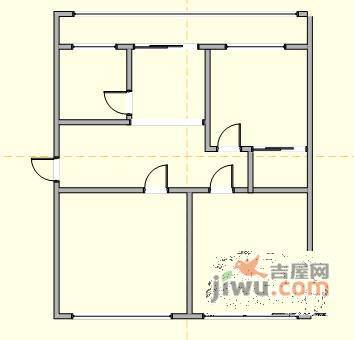 三八广场3室1厅1卫100㎡户型图