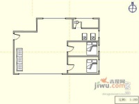 山海家园2室2厅1卫141㎡户型图