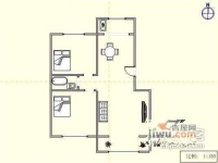 中盛家园2室2厅1卫109㎡户型图