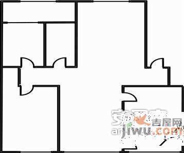 同泰花园3室2厅1卫120㎡户型图