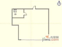 金宸国际1室0厅1卫户型图