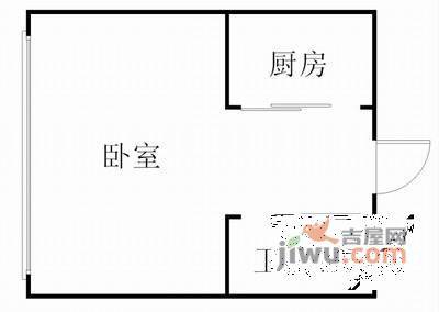 花样年华1室1厅1卫67㎡户型图