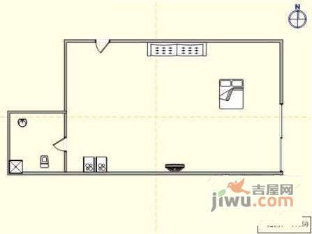 花样年华1室1厅1卫67㎡户型图