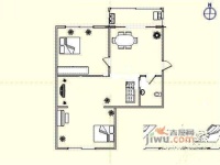 台山2室2厅1卫91㎡户型图