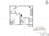 兴达花园2室1厅1卫116㎡户型图