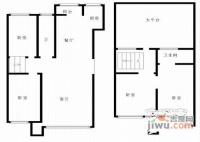 奥林园4室2厅2卫127㎡户型图