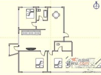 北欧假日3室2厅2卫150㎡户型图