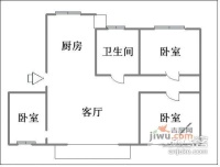 泉水奥林园3室2厅1卫180㎡户型图