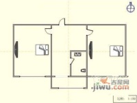 莲花小区2室1厅1卫90㎡户型图