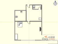 东北名苑1室1厅1卫67㎡户型图