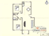 香洲心城2室2厅1卫113㎡户型图