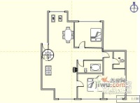 锦华北园3室2厅2卫187㎡户型图