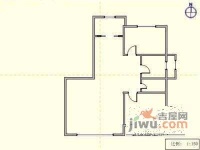 万达华府B区3室2厅1卫150㎡户型图