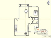 金色家园2室2厅1卫102㎡户型图