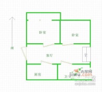 周巷新村3室1厅1卫102㎡户型图