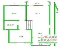 华厦清水湾2室2厅1卫117㎡户型图