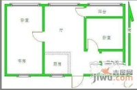 长江国际花园3室1厅1卫122㎡户型图